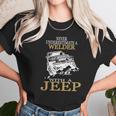 [154] Welder With A Jeep Tshirt Unisex T-Shirt Gifts for Her